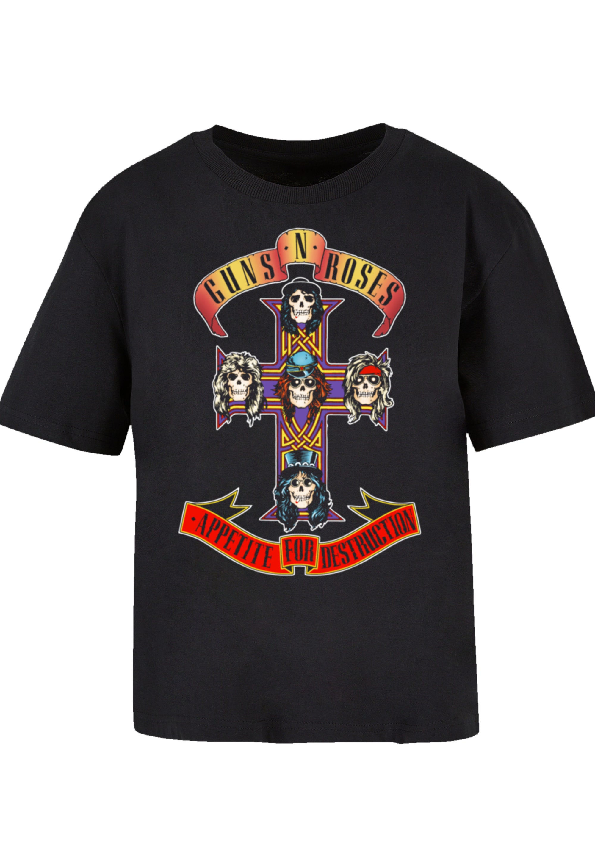 F4NT4STIC T-Shirt "Guns n Roses Appetite For Destruction", Premium Qualität günstig online kaufen