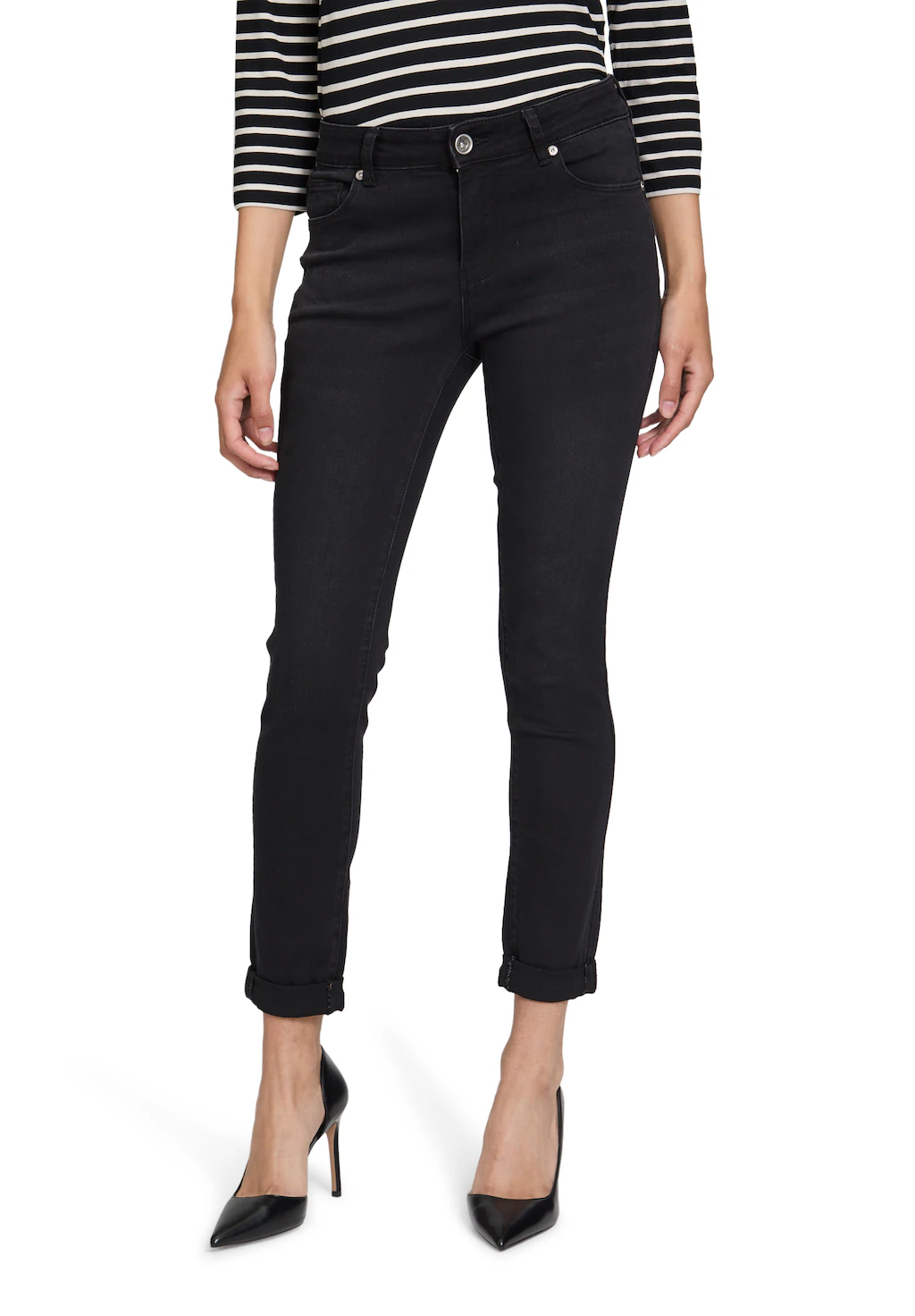 Betty Barclay Slim-fit-Jeans "Betty Barclay Damen Basic-Jeans mit Waschung" günstig online kaufen