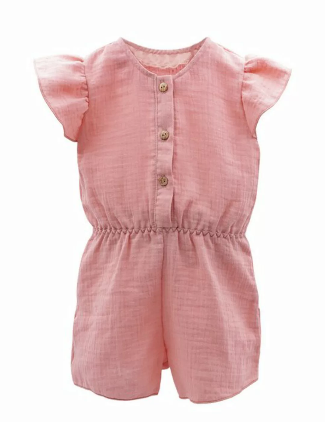 MAXIMO Overall GOTS MINI GIRL-Jumpsuit Musselinstoff, Flügelärmel Musselin günstig online kaufen