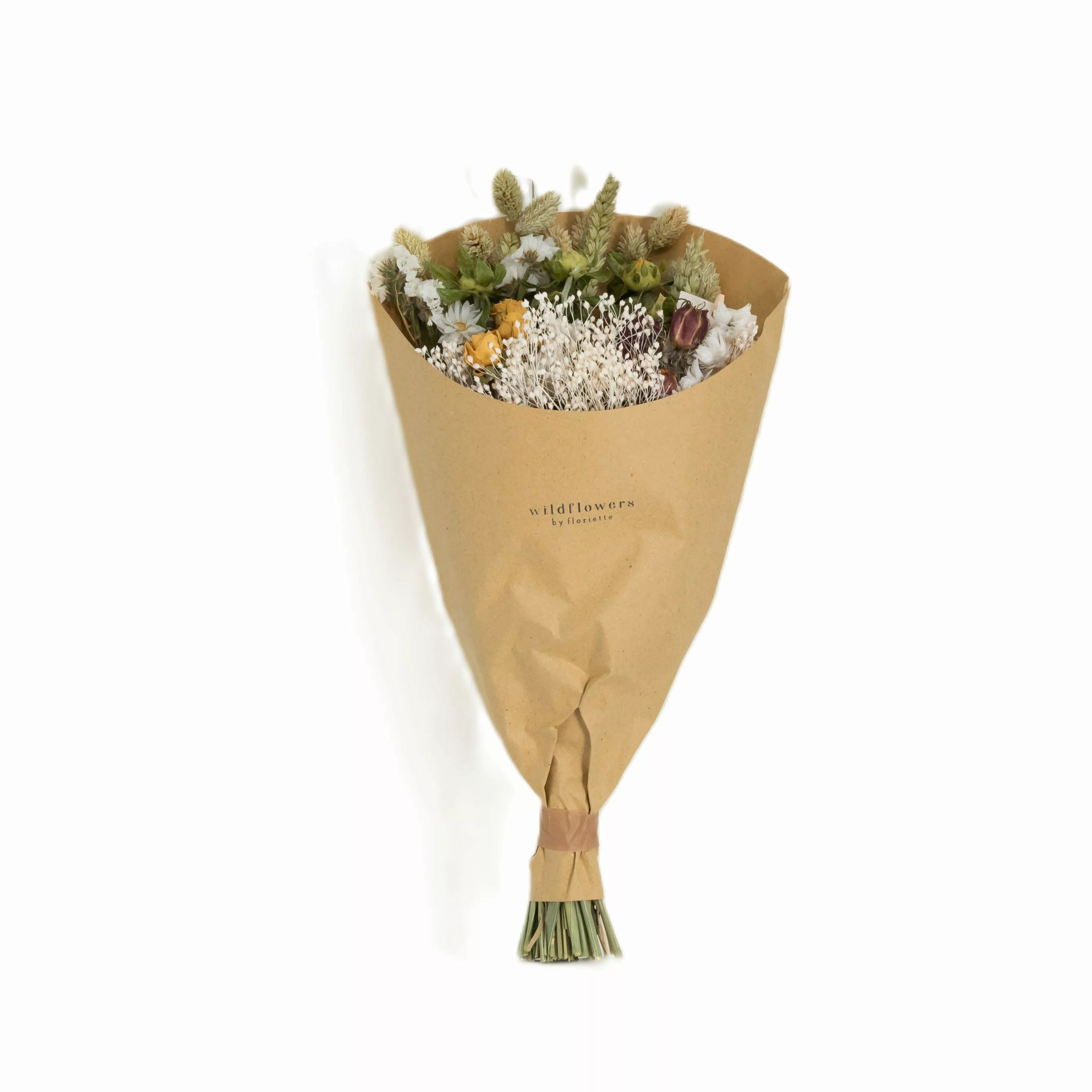 Trockenblume Feldstrauß Natürlich - Handgebunden - günstig online kaufen