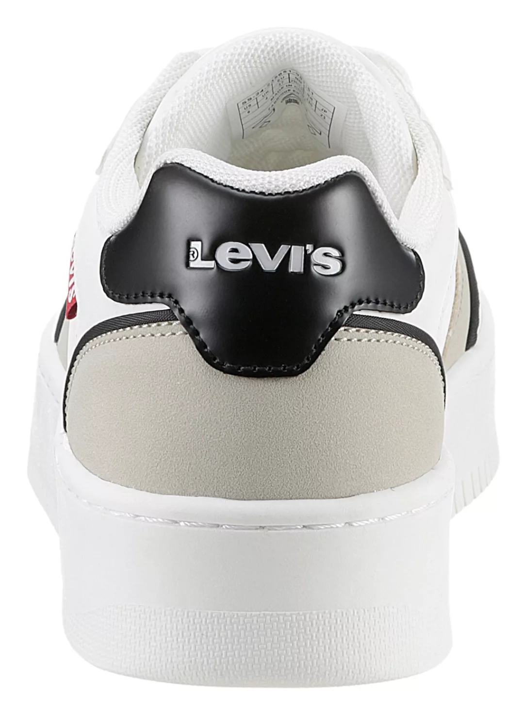 Levis Plateausneaker "PAIGE", mit typisch rotem Label, Freizeitschuh, Halbs günstig online kaufen