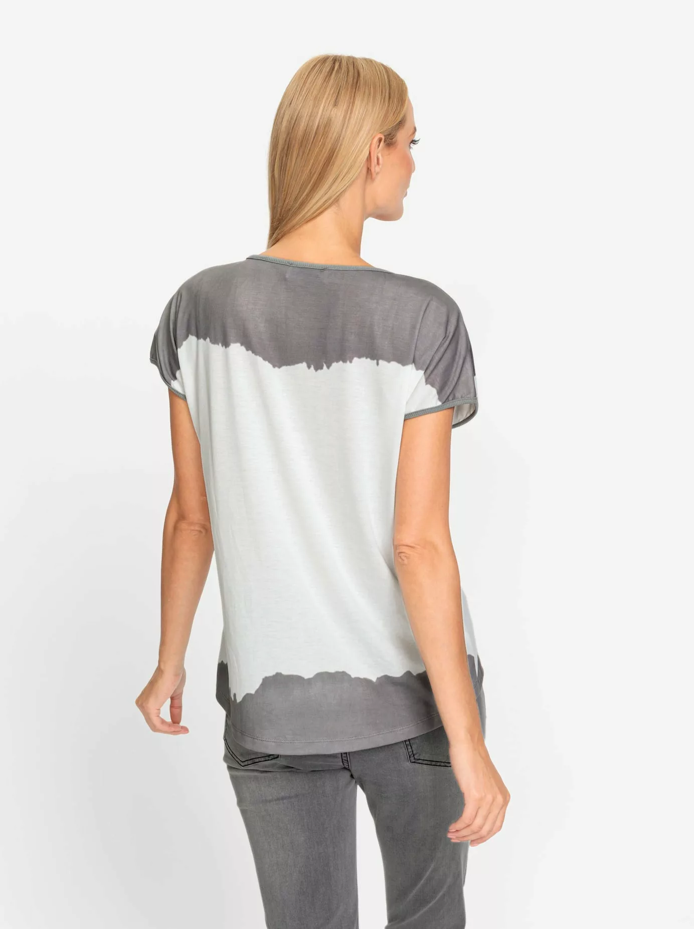 heine Rundhalsshirt "Druck-Shirt", (1 tlg.) günstig online kaufen