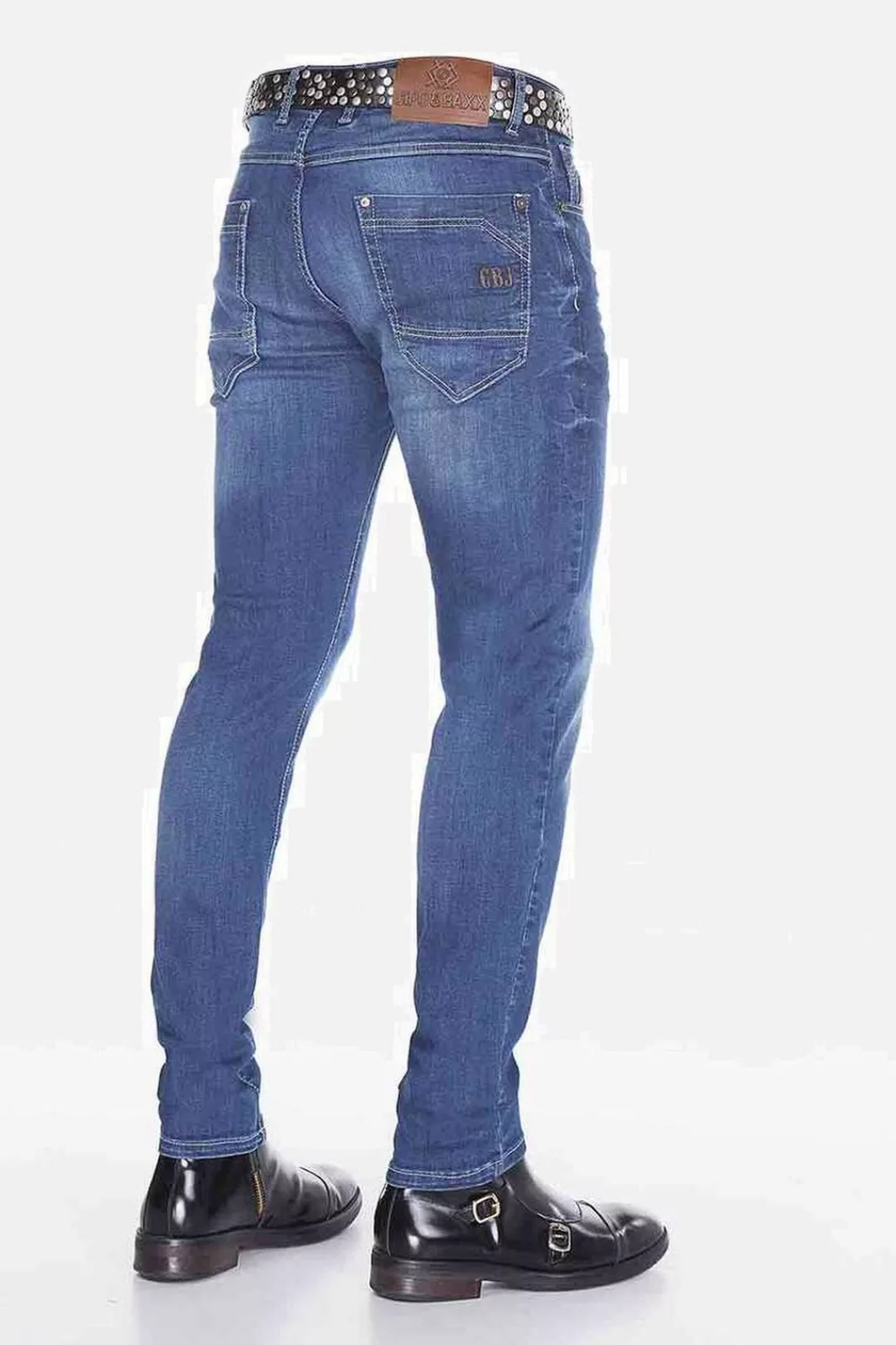 Cipo & Baxx Regular-fit-Jeans "Jeans", mit dezenter Waschung, CD-389 günstig online kaufen