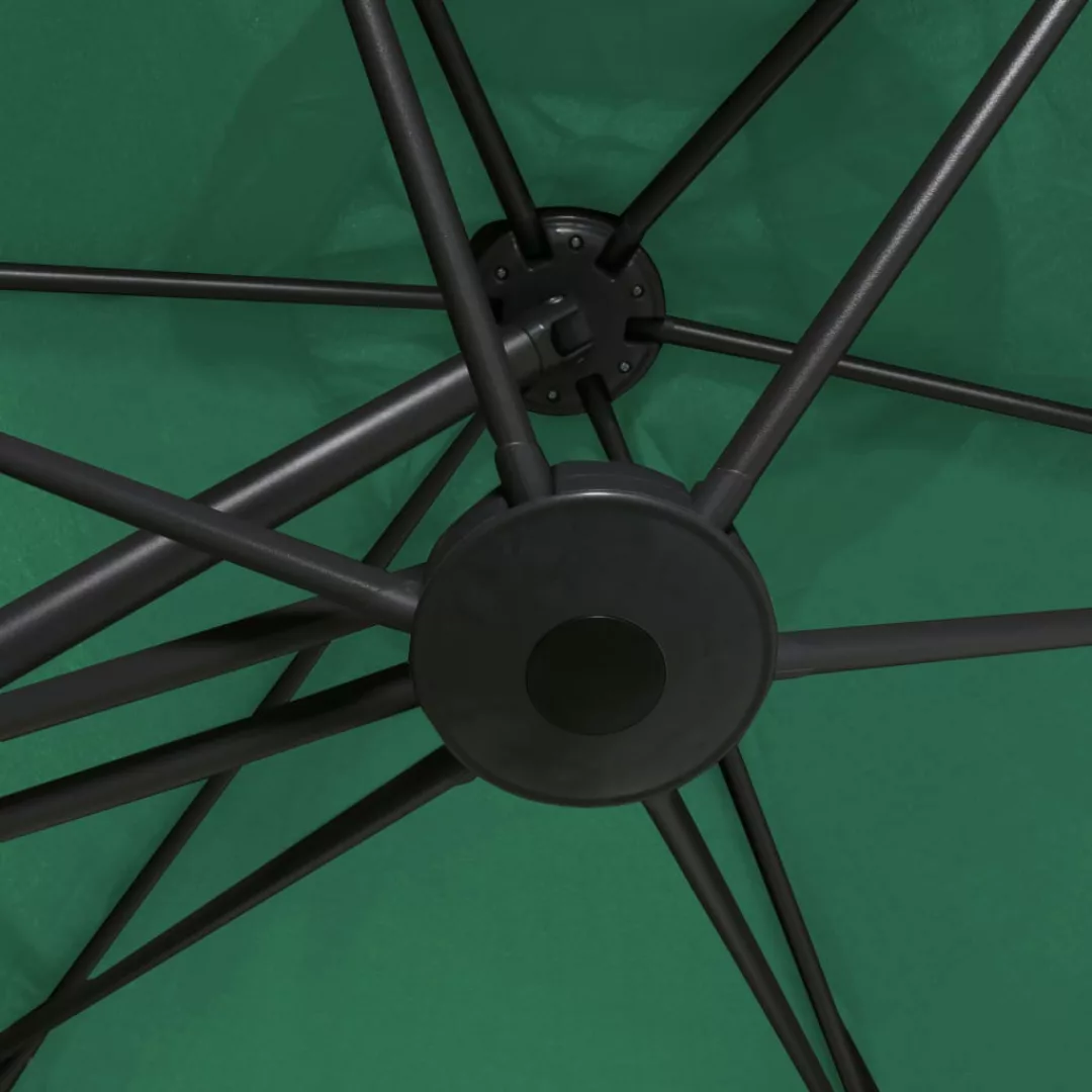 Sonnenschirm Mit Stahl-mast 300 Cm Grün günstig online kaufen