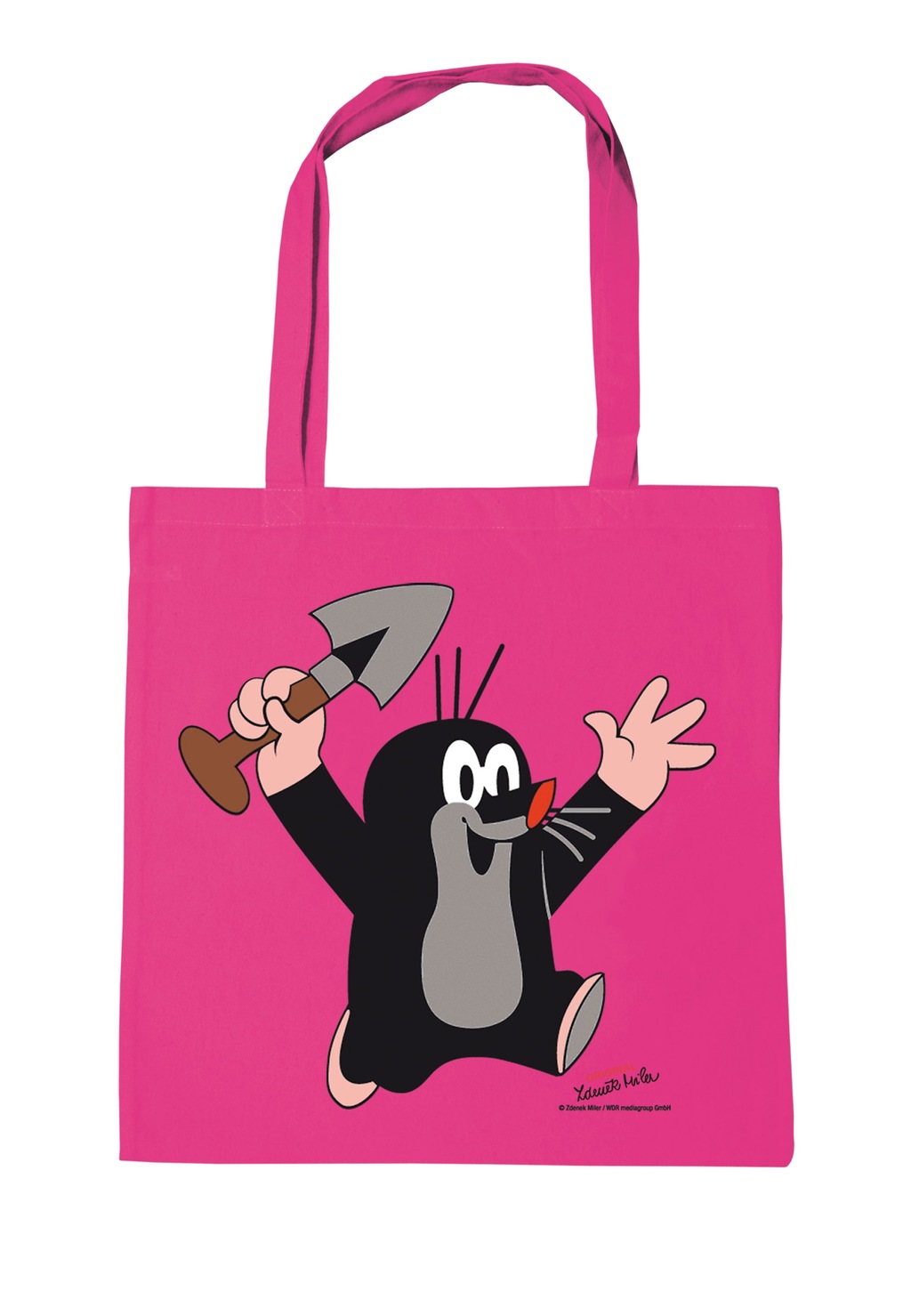 LOGOSHIRT Henkeltasche "Baumwolltasche Der kleine Maulwurf", mit coolem Dru günstig online kaufen