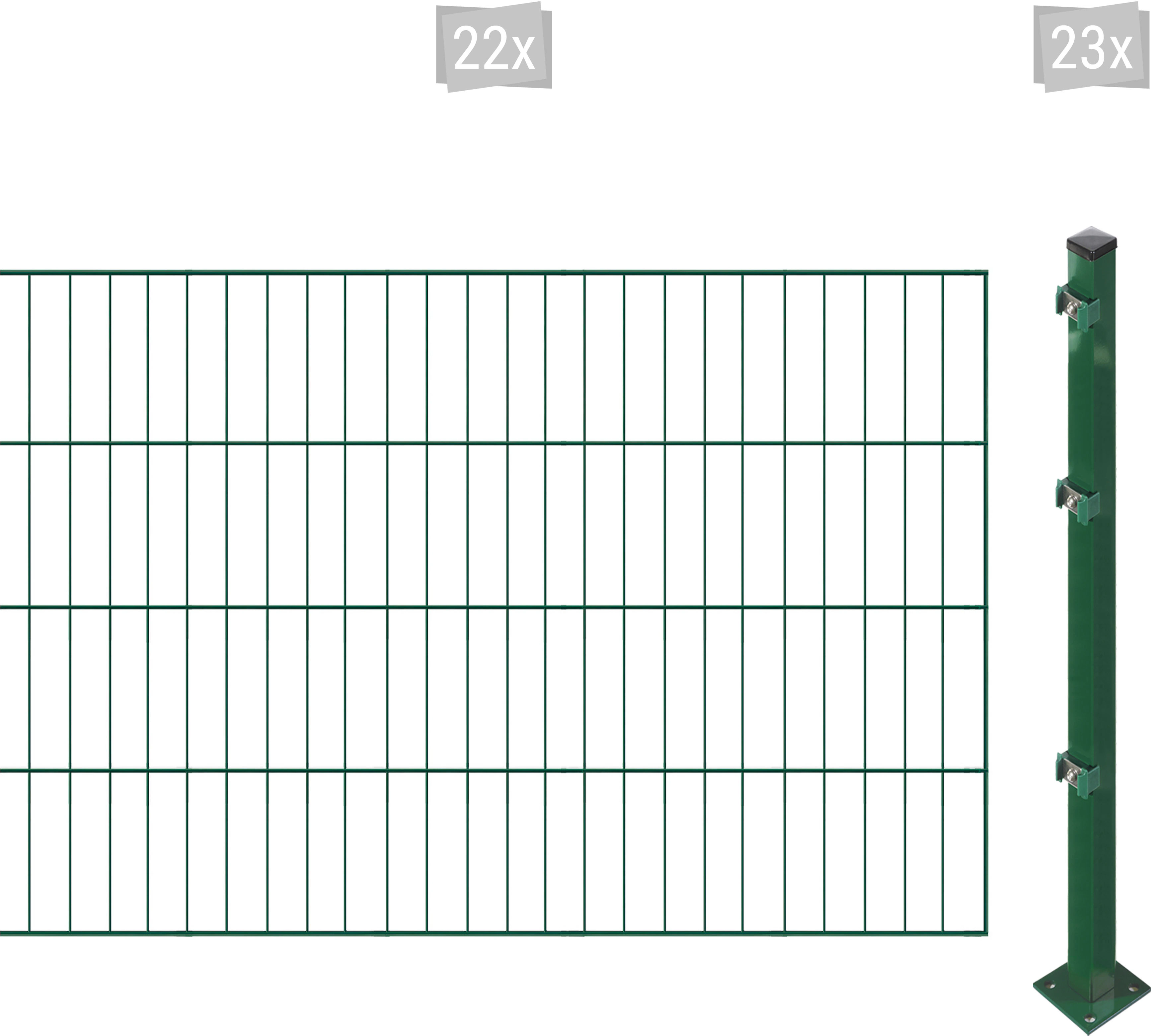Arvotec Einstabmattenzaun "ESSENTIAL 80 zum Einbetonieren", Zaunhöhe 80 cm, günstig online kaufen
