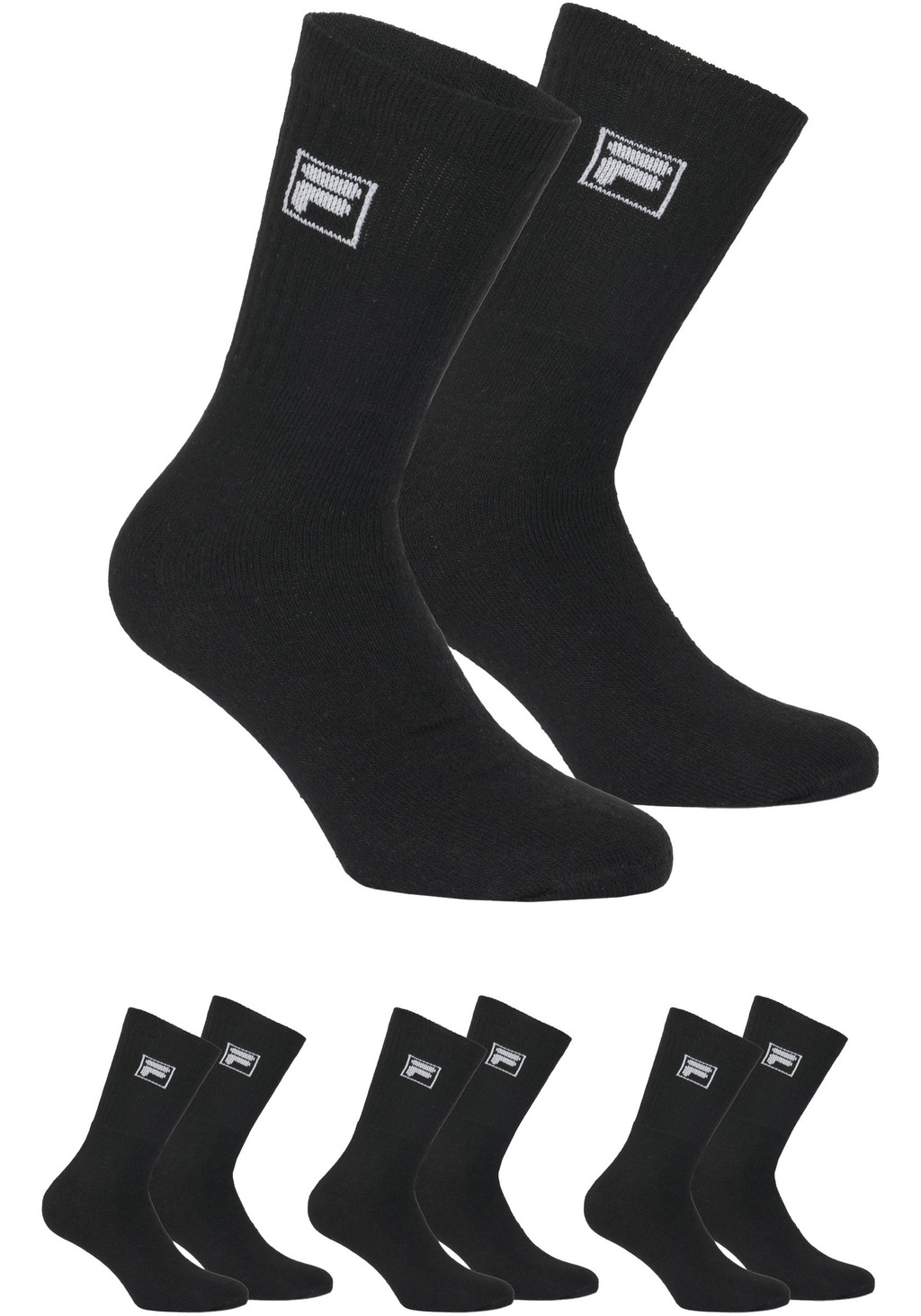 Fila Sportsocken "UNISEX CREW TENNIS FULL TERRY SOCKS", (9 Paar), mit lange günstig online kaufen