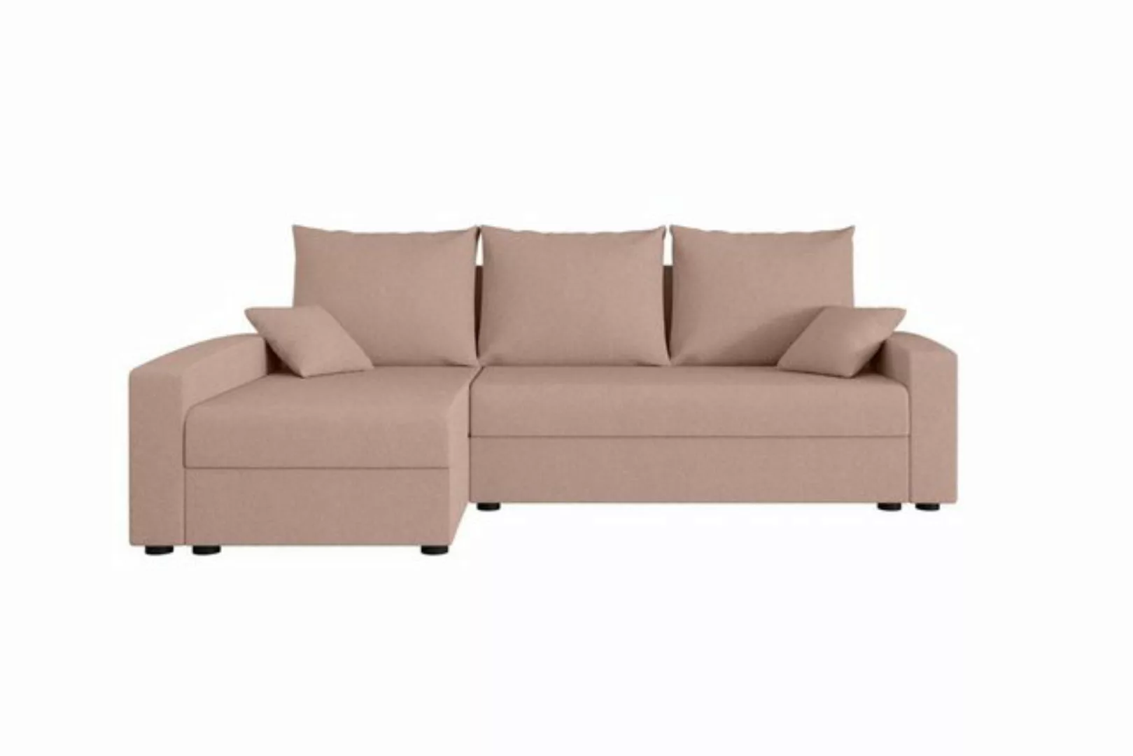 ALTDECOR Ecksofa RAVENA-L, Couch mit Schlaffunktion, Stauraum Wohnlandschaf günstig online kaufen