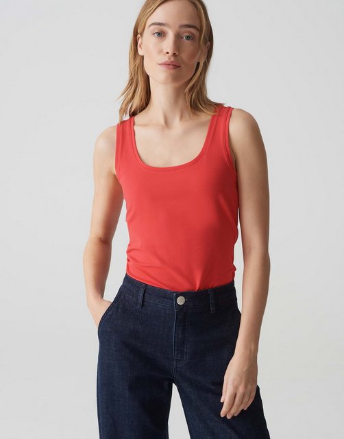 OPUS Trägertop Tanktop IMILIA Slim aus BCI Cotton Mix günstig online kaufen