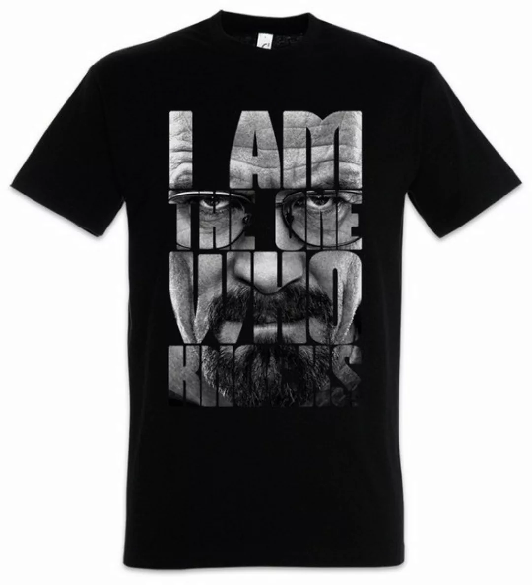 Urban Backwoods Print-Shirt I Am The One Who Knocks Herren T-Shirt Walt Bre günstig online kaufen