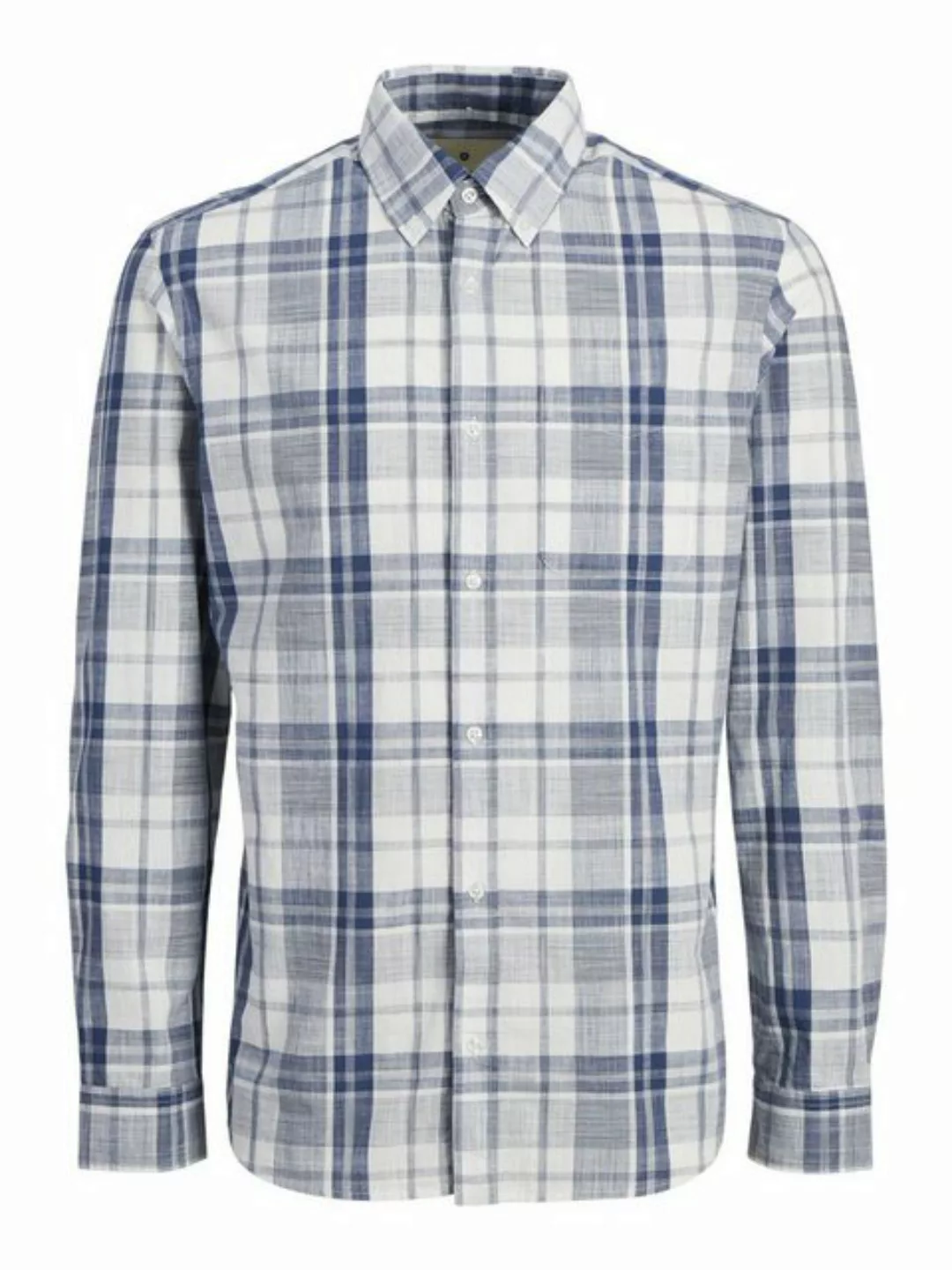 Jack & Jones Langarmhemd JPRBLUBROOK SLUB CHECK SHIRT L/S LN günstig online kaufen