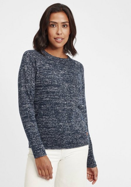 OXMO Strickpullover OXDaniela Oversize-Pullover in Loch-Strick Optik günstig online kaufen