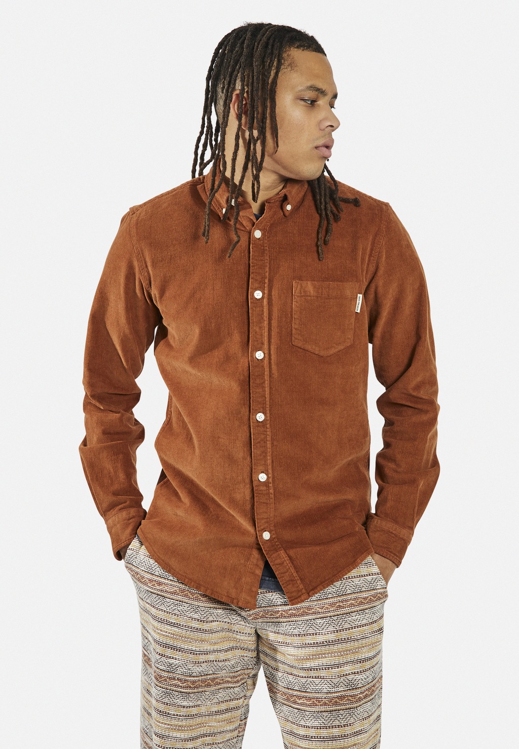 REDEFINED REBEL Langarmhemd "Redefined Rebel Shirt RRPark Shirt Corduroy RE günstig online kaufen
