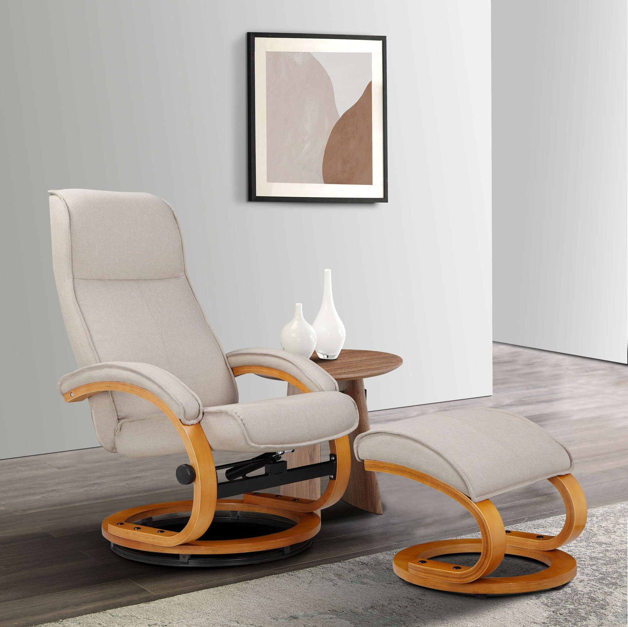 Home affaire Relaxsessel "Paris, TV-Sessel mit Hocker und manueller Liegefu günstig online kaufen