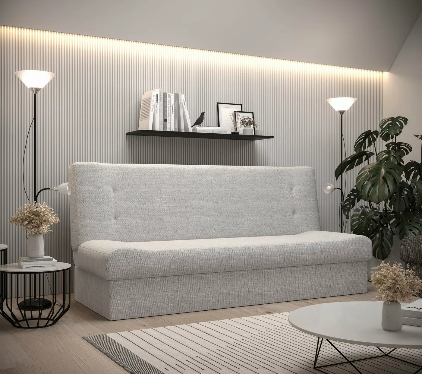 ALTDECOR Sofa LAWI, Couch mit Schlaffunktion, Bettkasten, Wohnzimmer günstig online kaufen