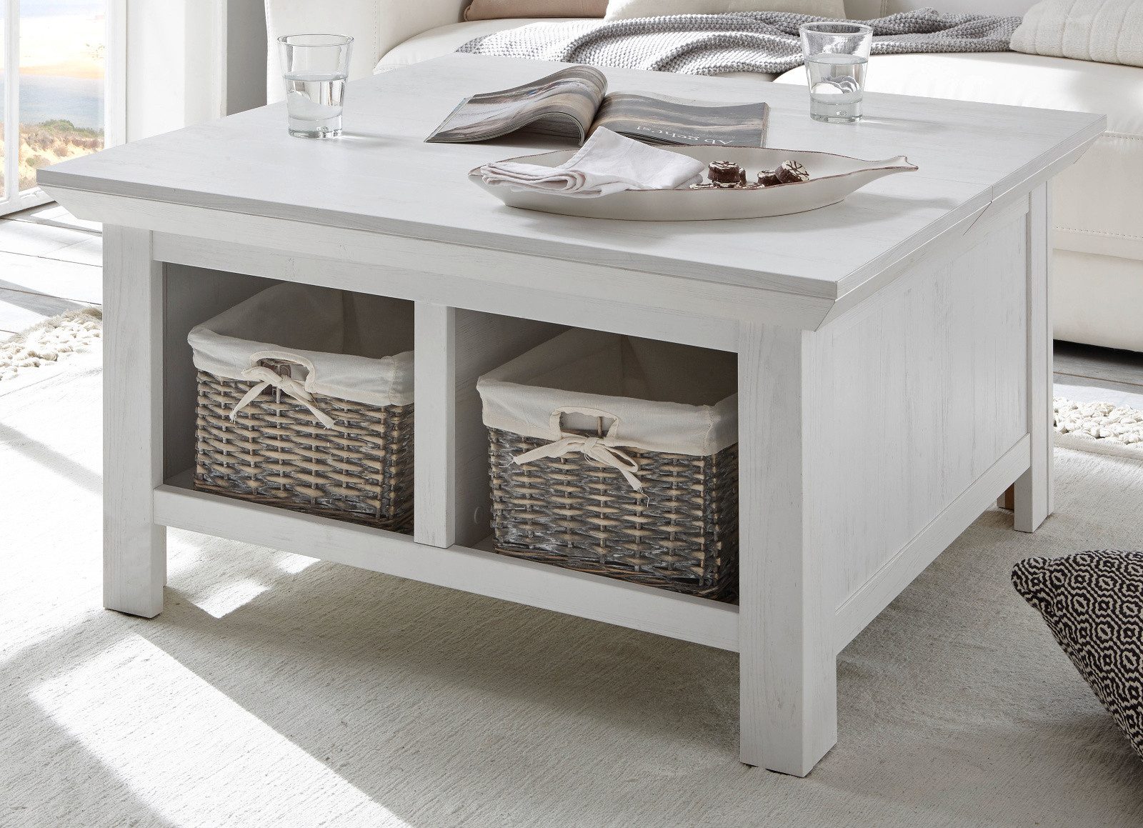 Furn.Design Couchtisch Hooge (Wohnzimmertisch in Pinie günstig online kaufen