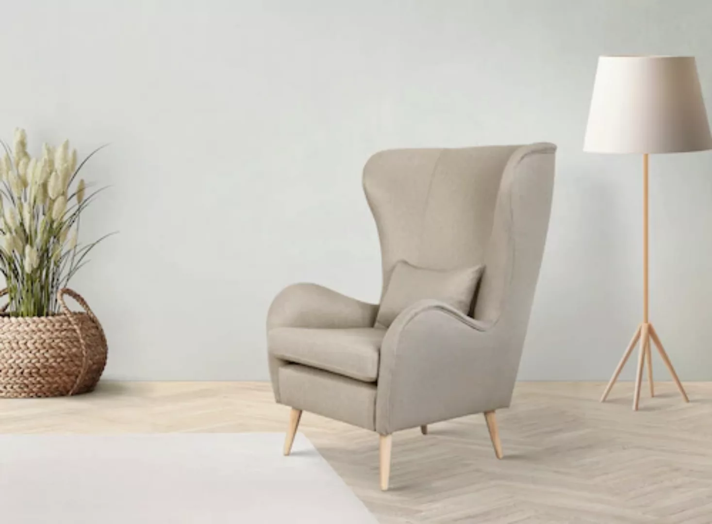 Guido Maria Kretschmer Home&Living Sessel »Charles Ohrensessel«, groß und g günstig online kaufen