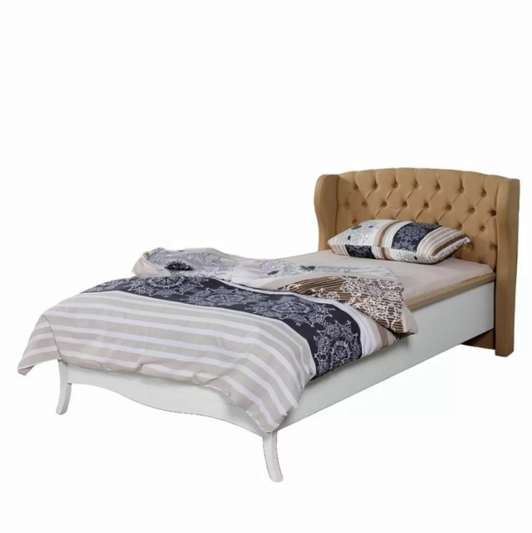 Xlmoebel Bett Modernes braunes Holzbett im Jugendzimmer Schlafzimmer Design günstig online kaufen