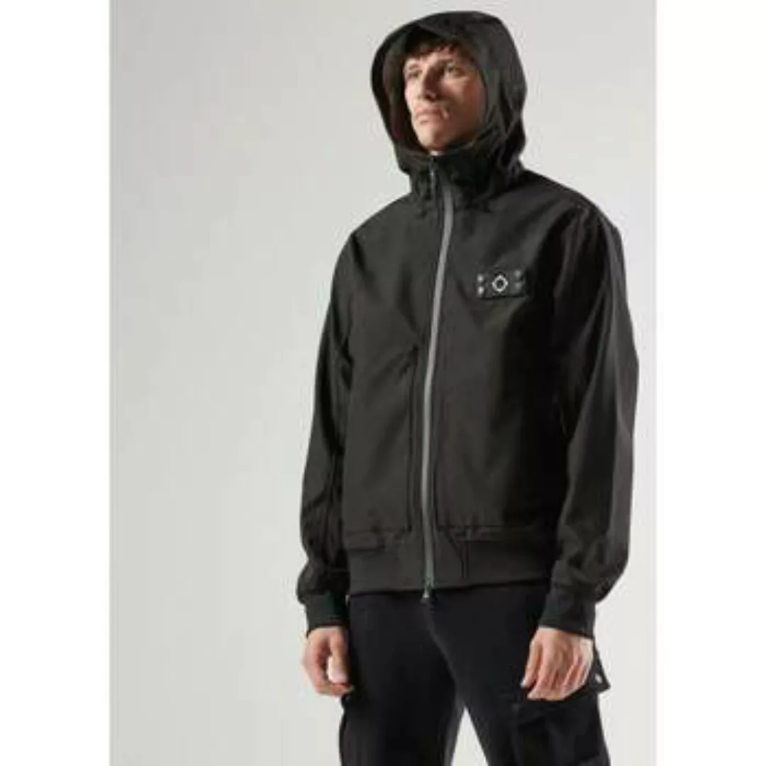 Ma.strum  Daunenjacken Infanterie-Softshell-Kapuzenjacke – schwarz günstig online kaufen