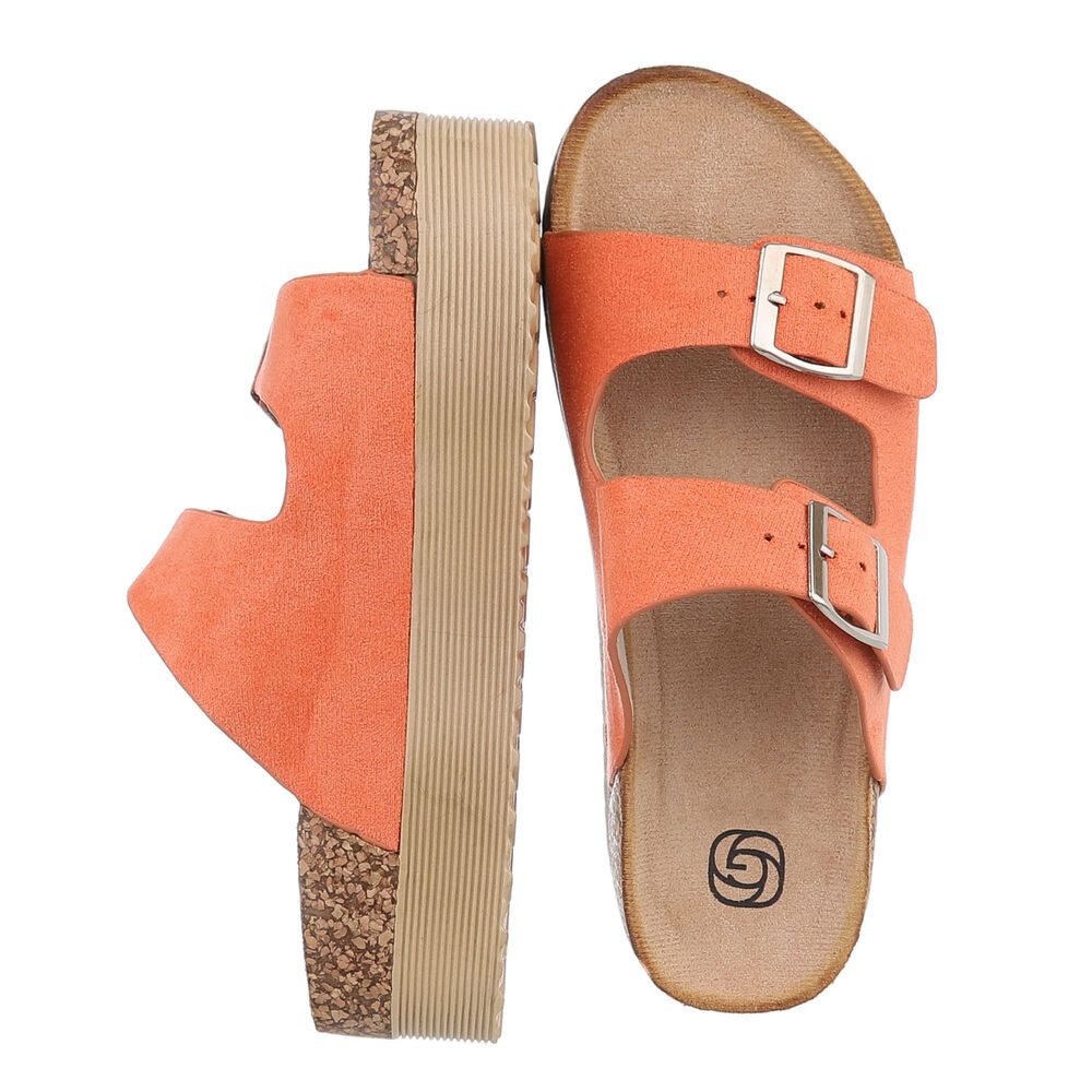 Ital-Design Damen Mules Freizeit Plateausandaletten (86706577) günstig online kaufen