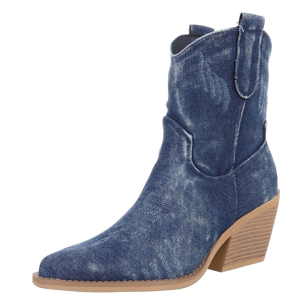 Ital-Design Damen Cowboyboots Western Westernstiefelette (88843787) günstig online kaufen
