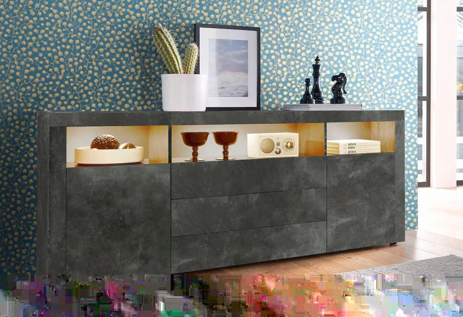 borchardt Möbel Sideboard "Santa Fe", Breite 166 cm günstig online kaufen