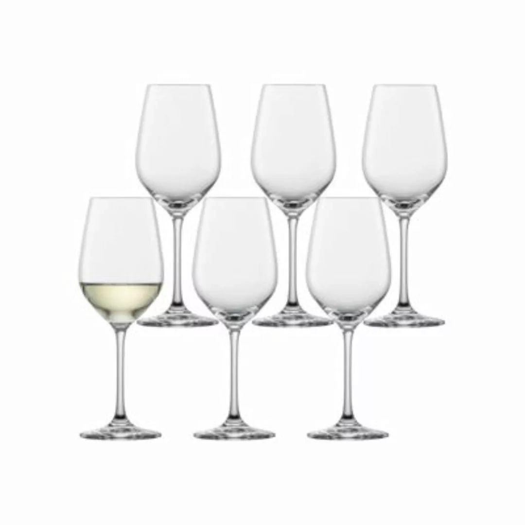 SCHOTT ZWIESEL VIÑA Weißweinglas 290 ml 6er Set Weißweingläser transparent günstig online kaufen