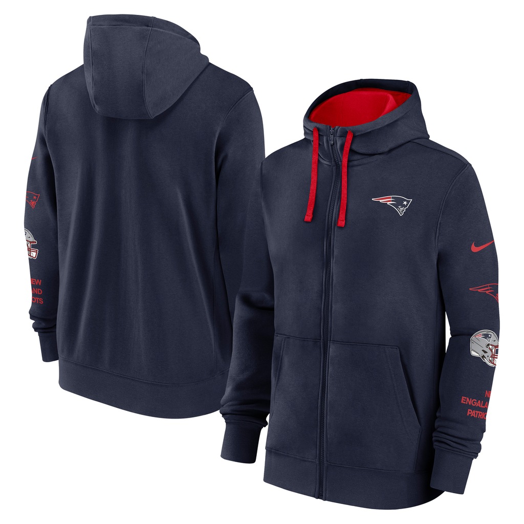 Nike Kapuzenpullover "Nike Hoodie New England Patriots Nike Full-Zip Fleece günstig online kaufen