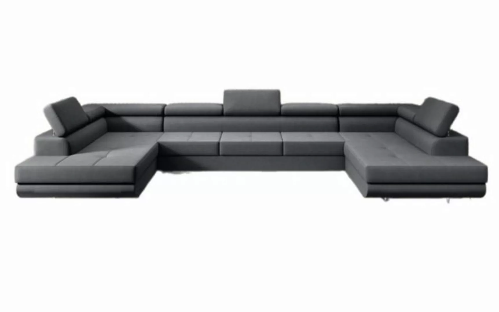 Luxusbetten24 Schlafsofa Designer Sofa Positano, mit Stauraum und Schlaffun günstig online kaufen