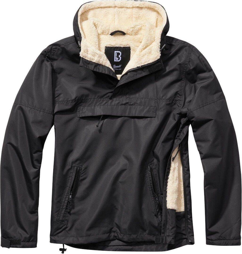 Brandit Motorradjacke Windbreaker Sherpa Jacke wasserabweisend günstig online kaufen