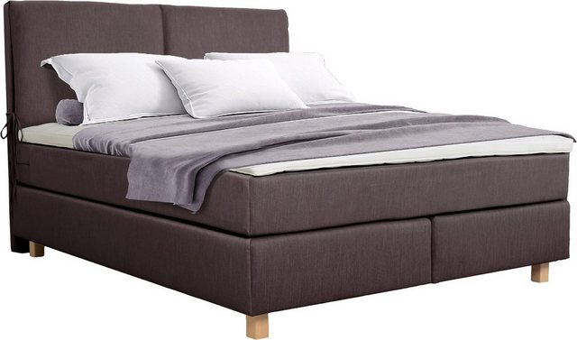 Home affaire Boxspringbett "Nele", inkl. Topper im schlichtem Design günstig online kaufen