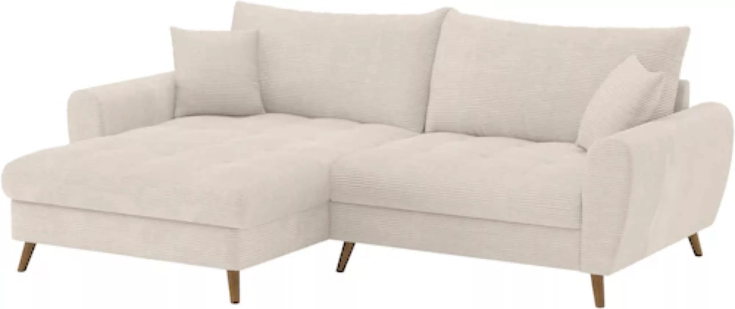 Mr. Couch Ecksofa "Blackburn II, L-Form", Mit Kaltschaumpolsterung bis 140 günstig online kaufen