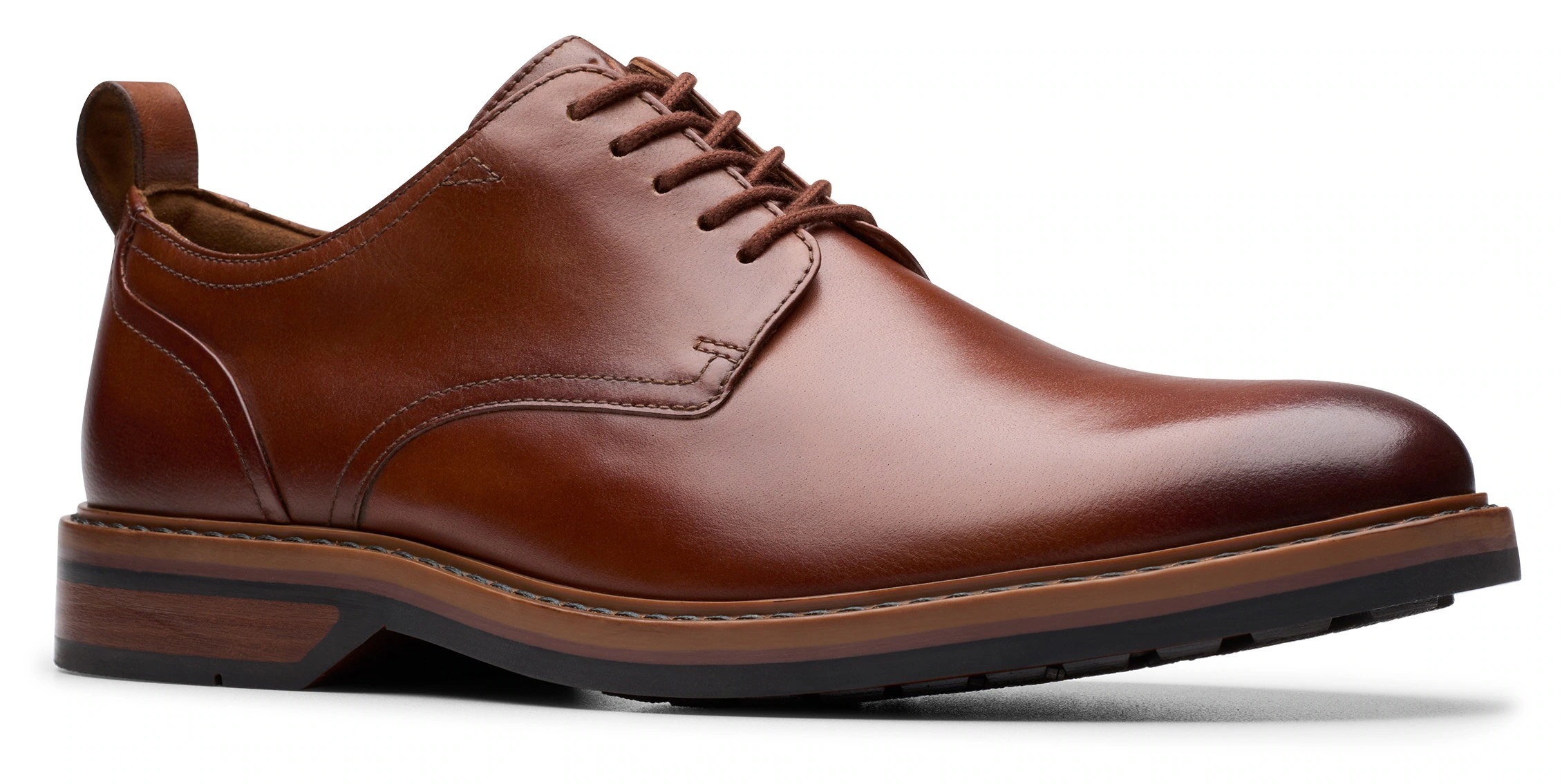 Clarks Schnürschuh "Alwin Lace", Business Schnürschuh mit Anziehlasche günstig online kaufen
