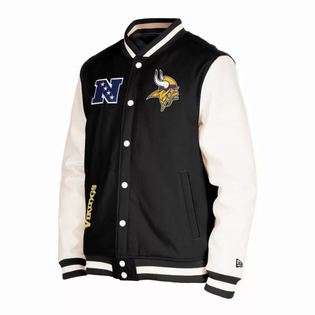 New Era Bomberjacke Jacke New Era NFL23 Minvik, G S, F blk/wht günstig online kaufen