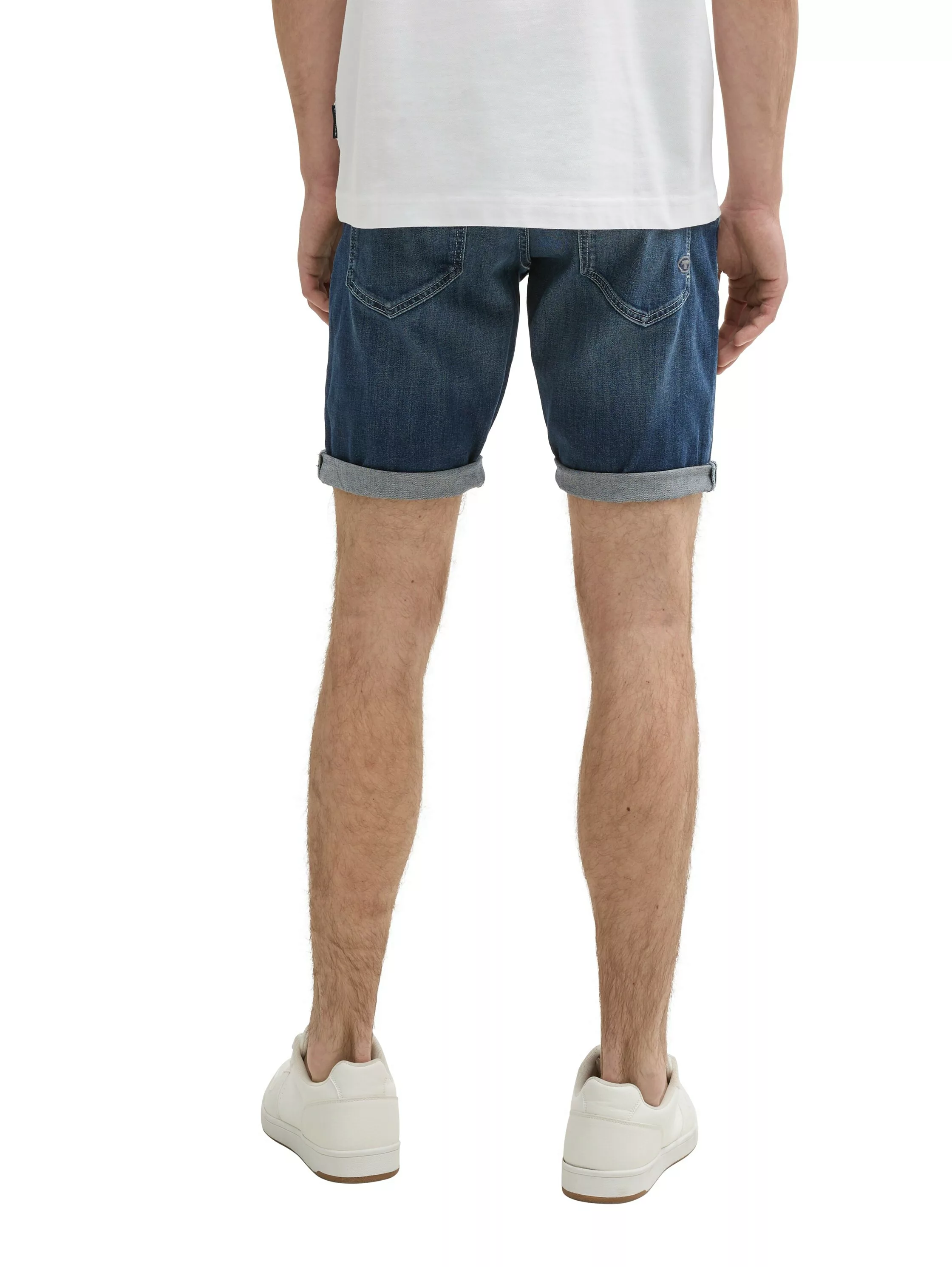 Tom Tailor Herren Jeans Short TTJOSH REGULAR SHORTS Mid Waist Regular Fit - günstig online kaufen