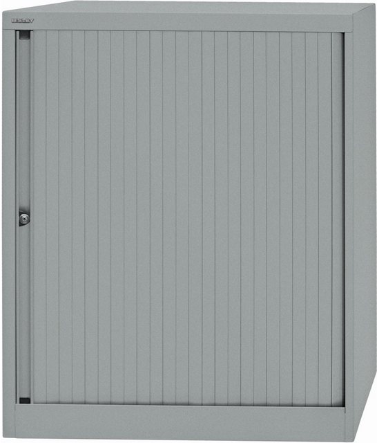 Bisley Rollladenschrank EUROTAMBOUR SL355 Rollladen silber, Korpus silber günstig online kaufen