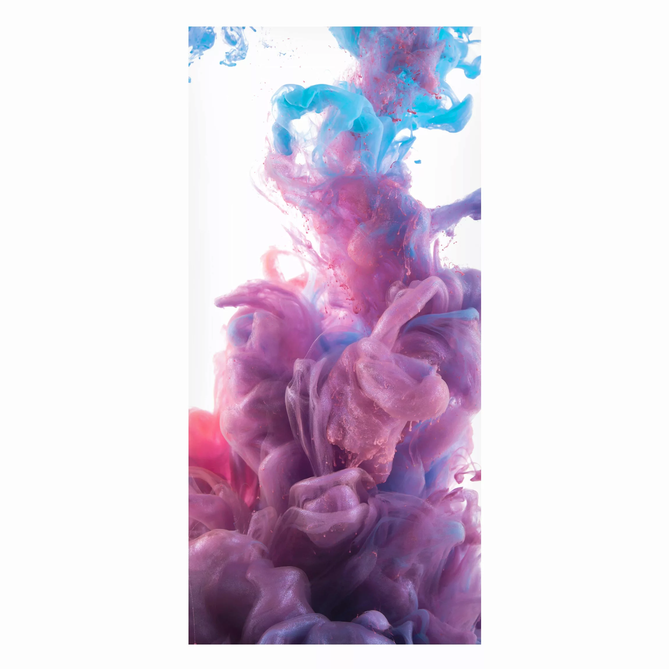 Magnettafel Abstrakt - Hochformat 1:2 Abstrakter flüssiger Farbeffekt günstig online kaufen