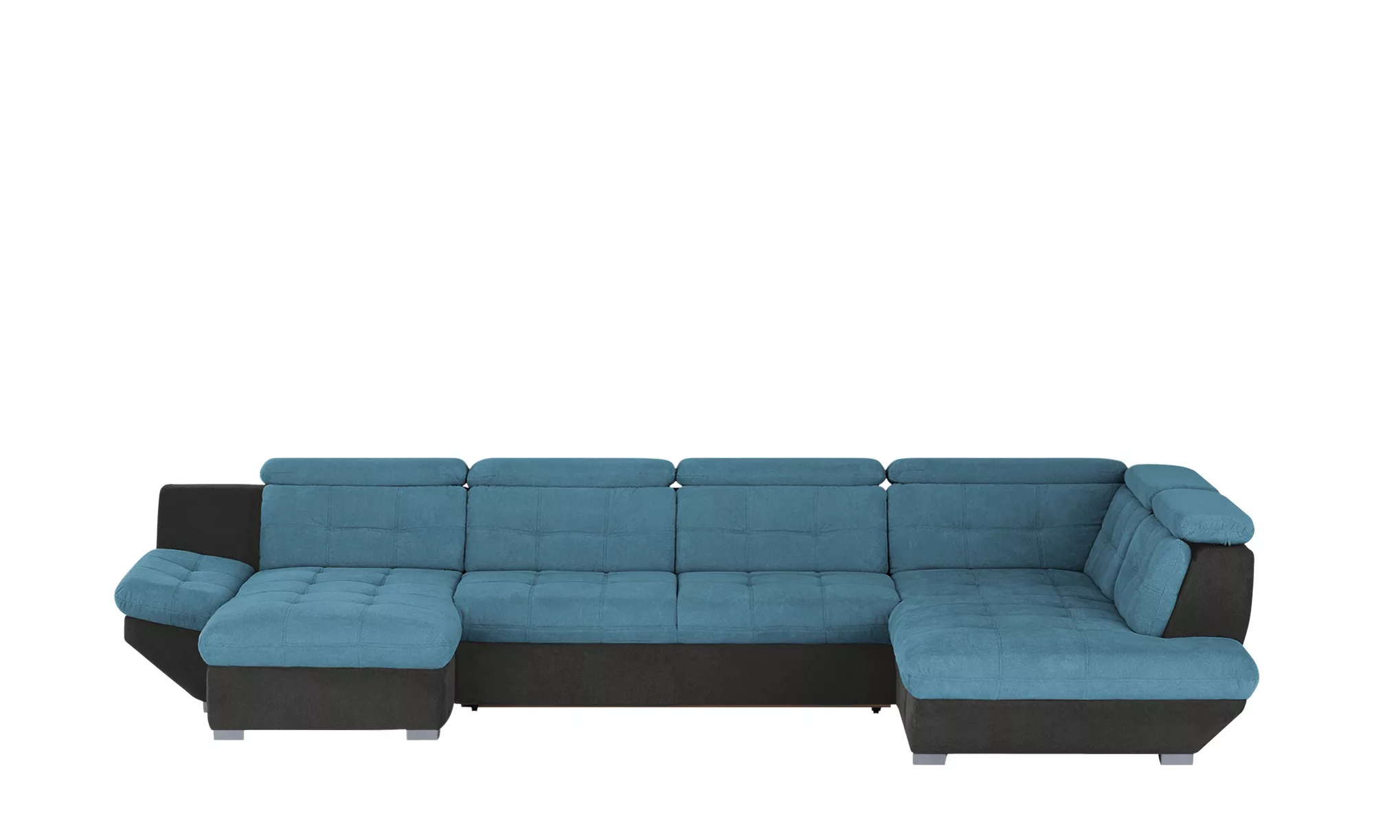 uno Wohnlandschaft  Eternity II - blau - 80 cm - Polstermöbel > Sofas > Woh günstig online kaufen