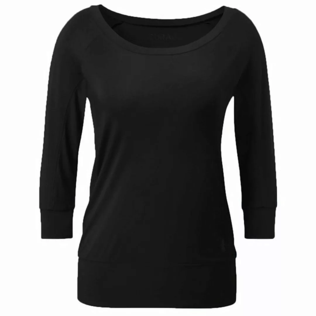 Curare Yoga-Sweatjacke Yoga Shirt 3/4 Boatneck (1-tlg) günstig online kaufen