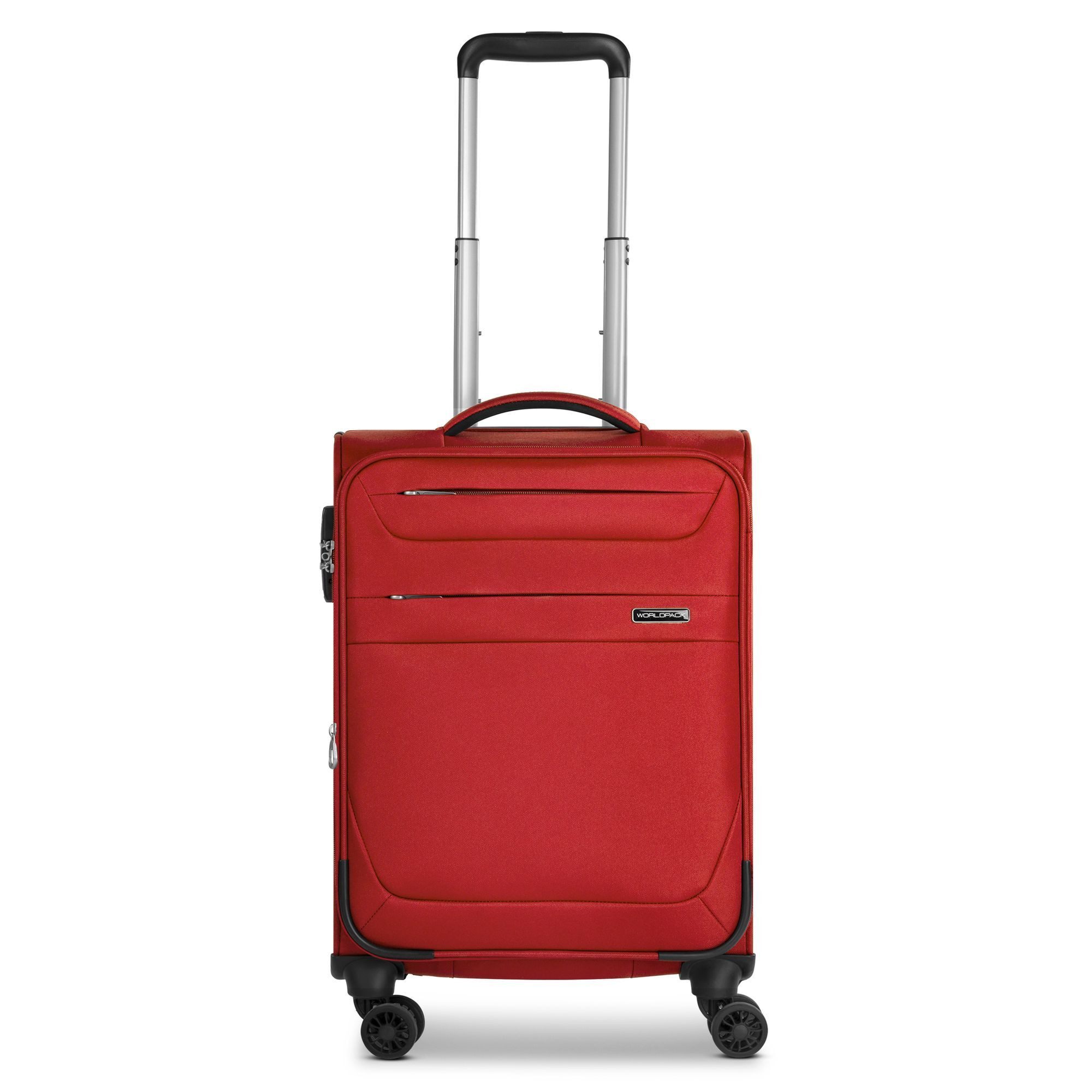 WORLDPACK Handgepäck-Trolley Chicago, 4 Rollen, Polyester günstig online kaufen