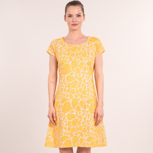 Kleid "Dobrila" Aus Bio (Gots) Slub Baumwolle günstig online kaufen