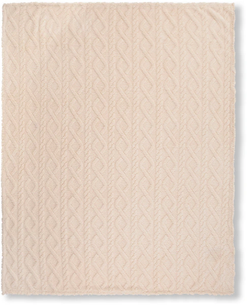 Descanso Plaid »Jacquard teddy«, Weich, Kuscheldecke, Wohndecke, Teddy, Jac günstig online kaufen