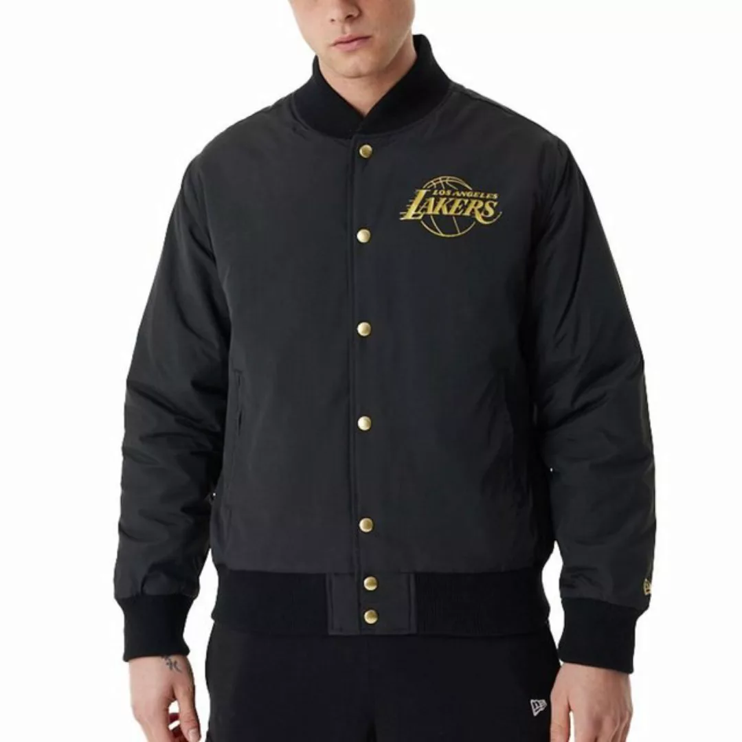 New Era Bomberjacke College METALLIC Los Angeles Lakers günstig online kaufen