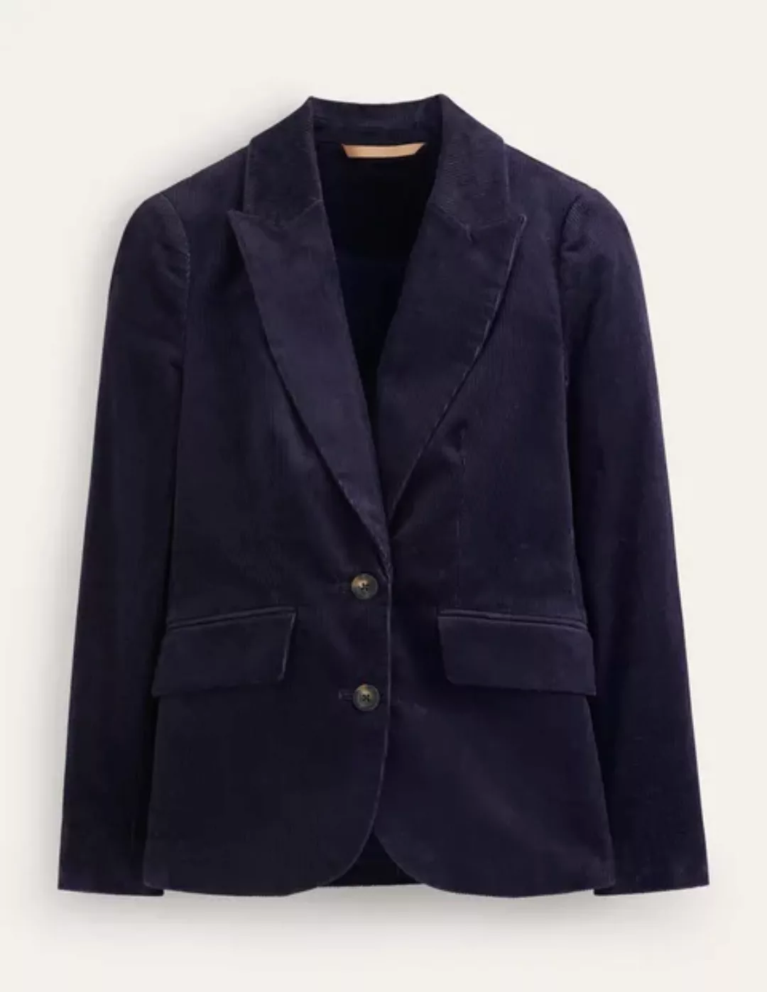 The Marylebone Cord-Blazer Damen Boden, Marineblau günstig online kaufen