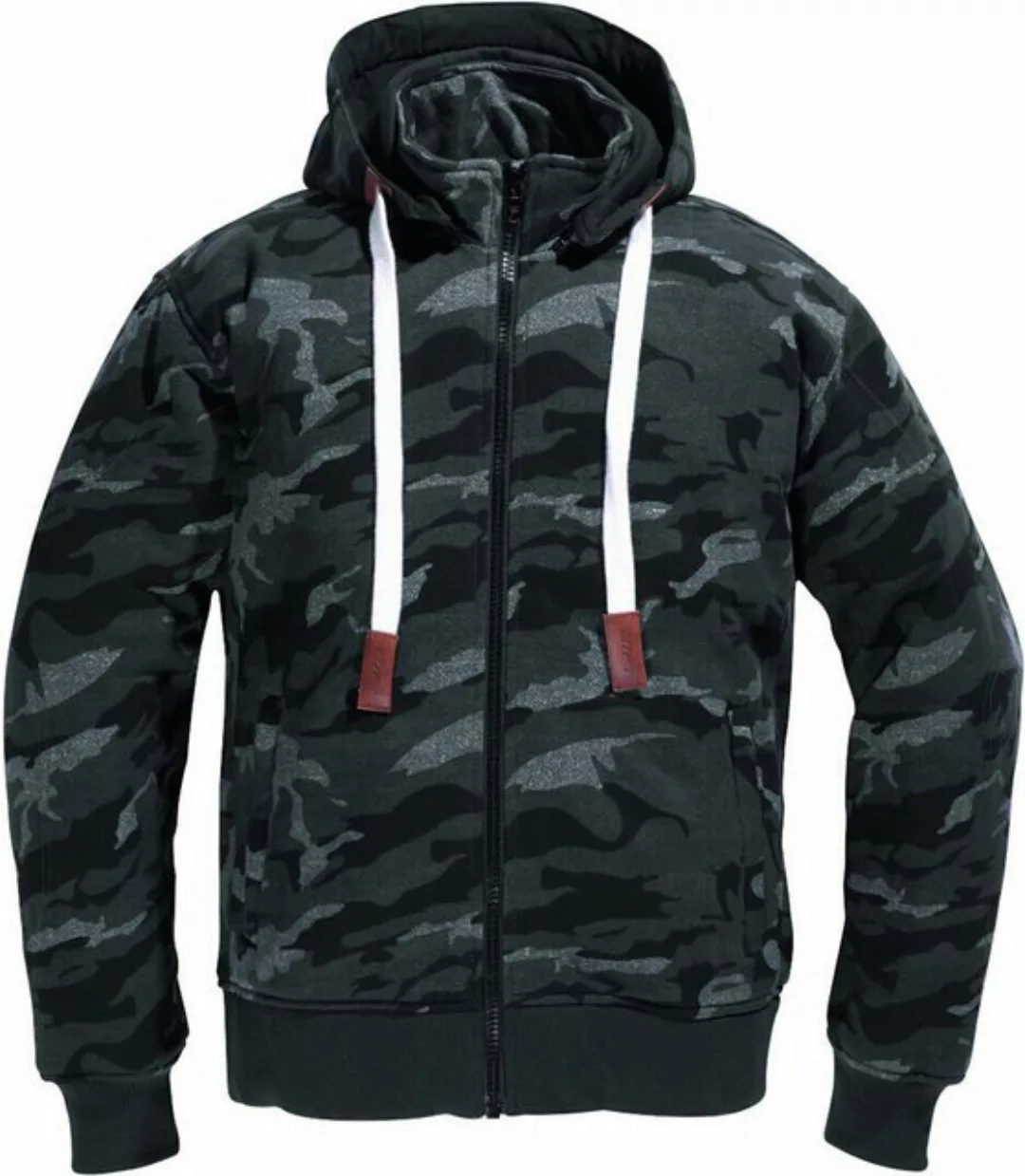 DIFI Motorradjacke Downtown Camo Motorrad Zip Hoodie günstig online kaufen