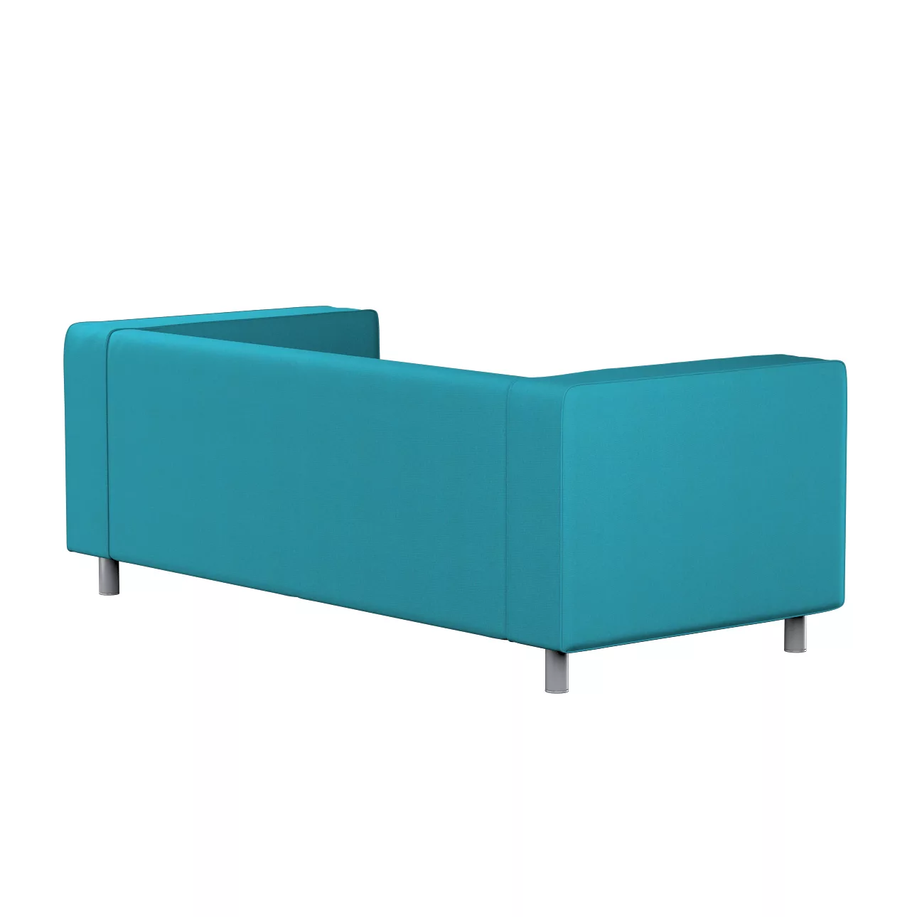 Bezug für Klippan 2-Sitzer Sofa, türkis, Sofahusse, Klippan 2-Sitzer, Etna günstig online kaufen