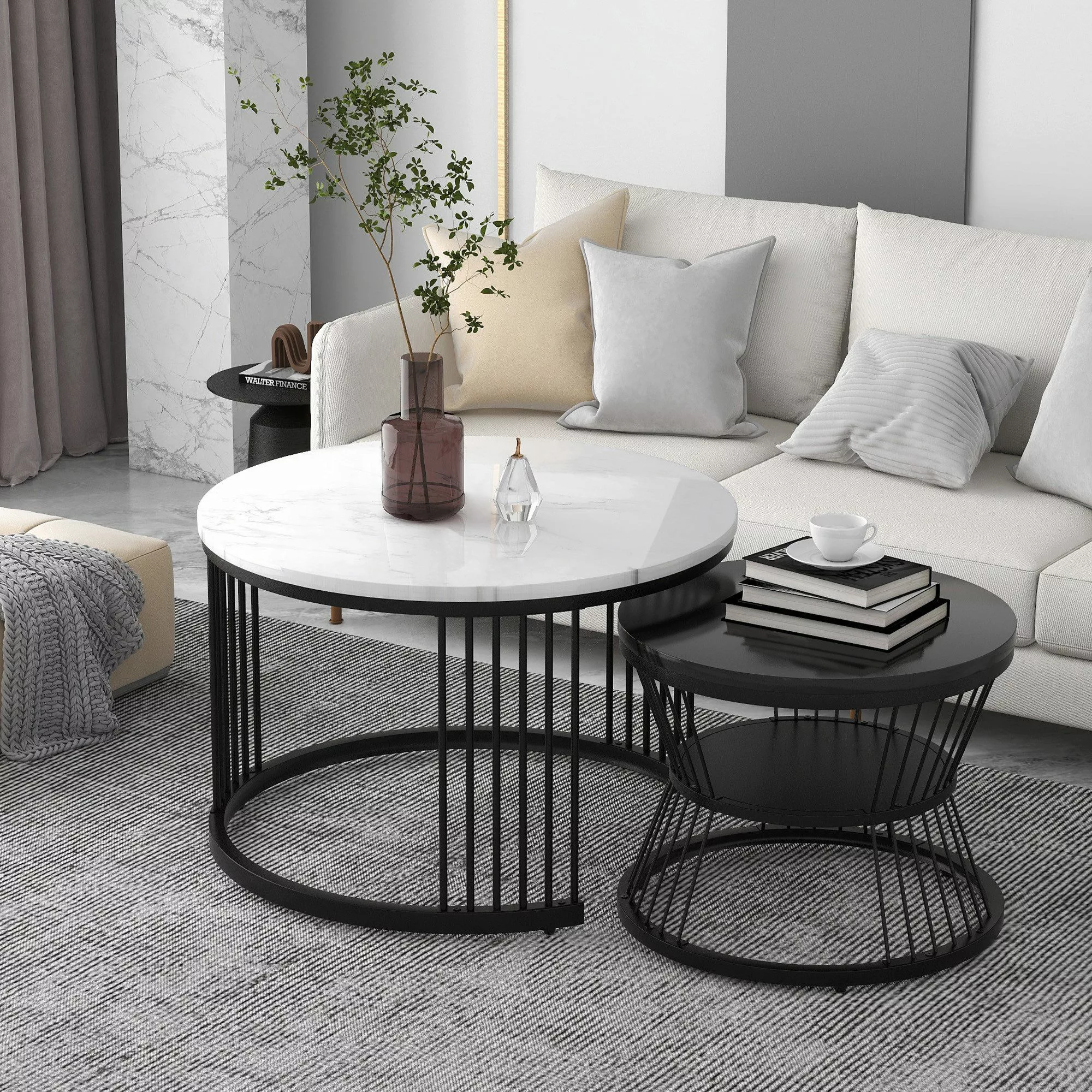 HAUSS SPOLE Couchtisch Couchtisch Satztisch 2er günstig online kaufen