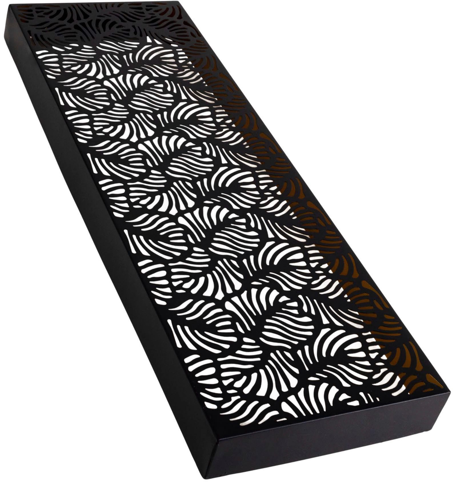 Näve LED-Solar-Dekoleuchte Ima Schwarz 61,7 cm x 20 cm x 4,6 cm günstig online kaufen