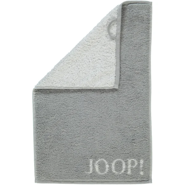 JOOP! Classic - Doubleface 1600 - Farbe: Silber - 76 - Gästetuch 30x50 cm günstig online kaufen