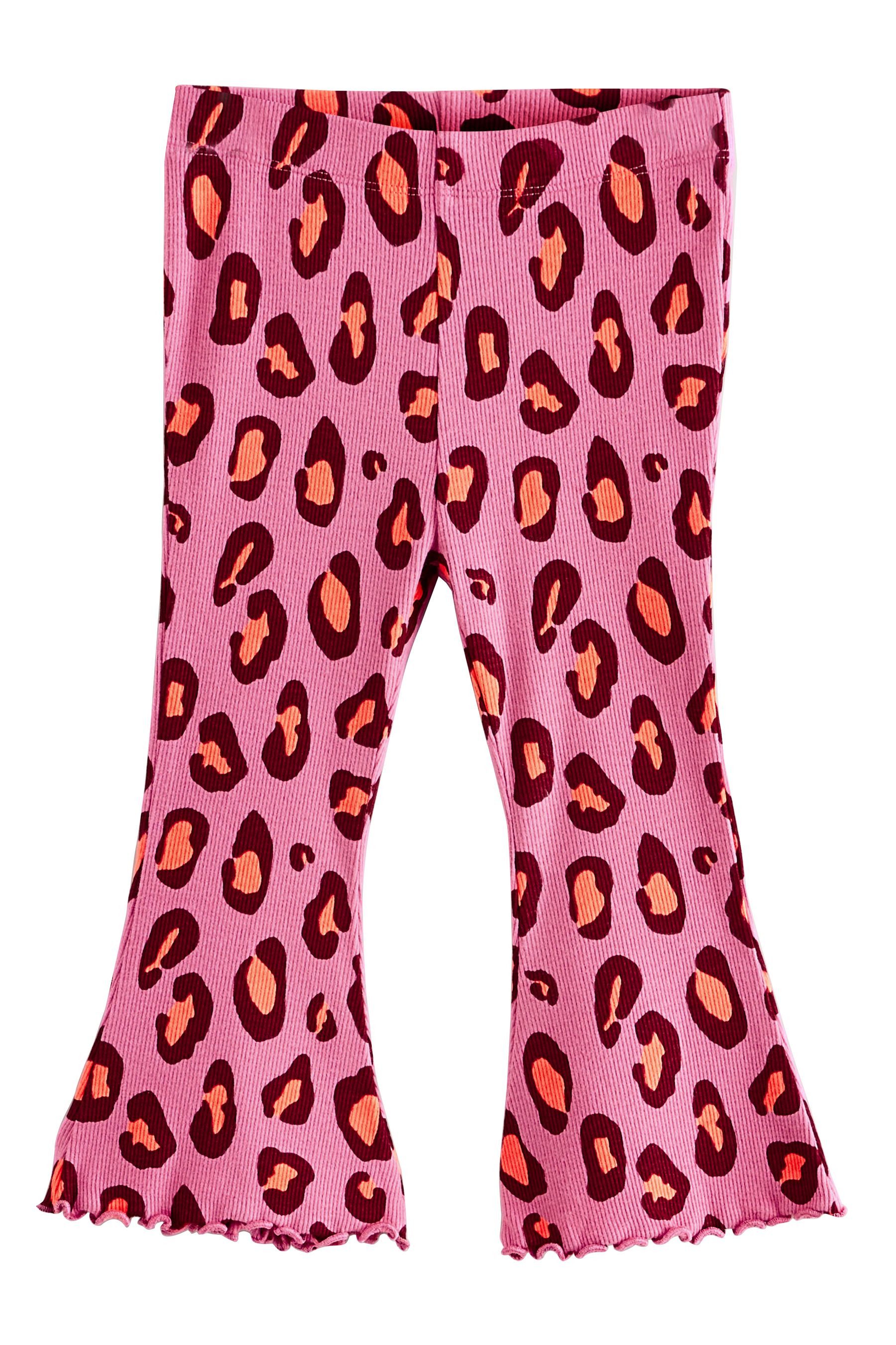 Next Leggings Gerippte Leggings mit ausgestelltem günstig online kaufen